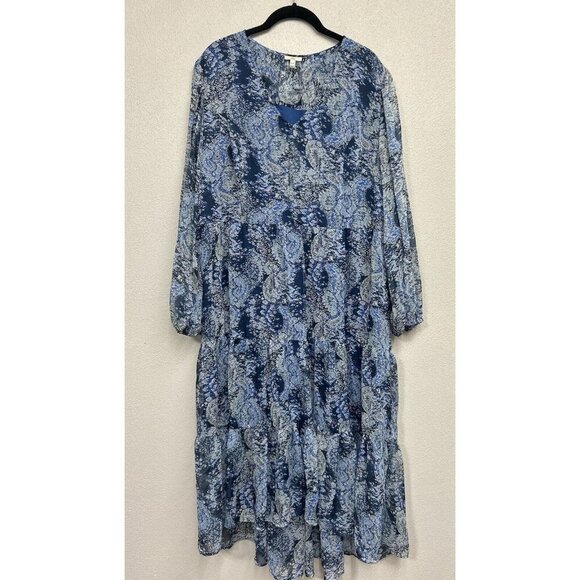 Joie Limited Edition Parisian Paisley Printed Maxi Dress Country Wedding Size XL - Picture 2 of 12